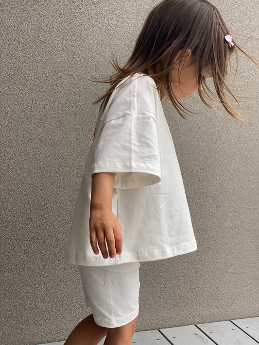 Bike shorts - White