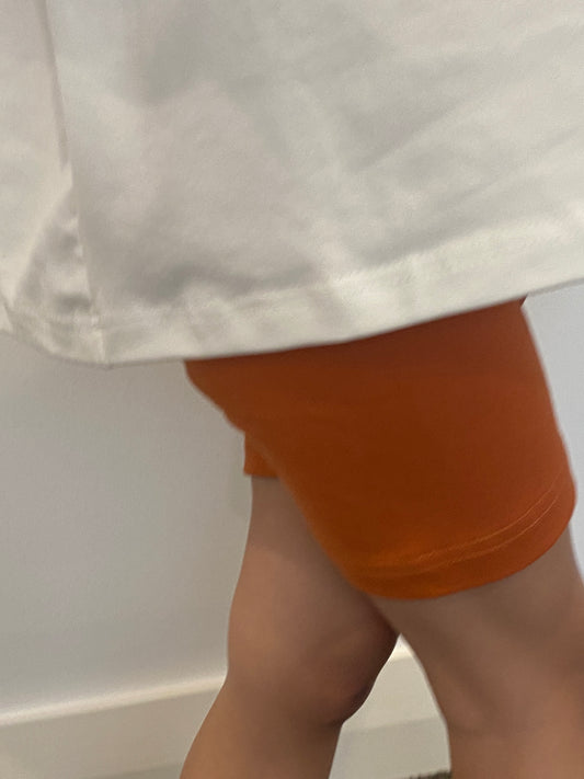 Bike shorts - Rust
